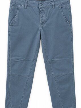 prAna Women's Stretch Chino Pants 12 Blue Organic Cotton Casual Gorpcore Outdoor